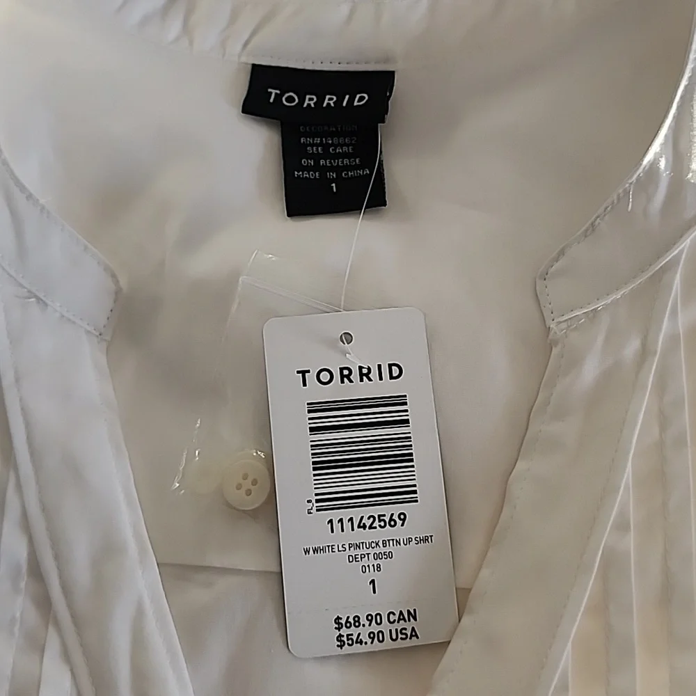Torrid Button Down - Picture 2 of 2